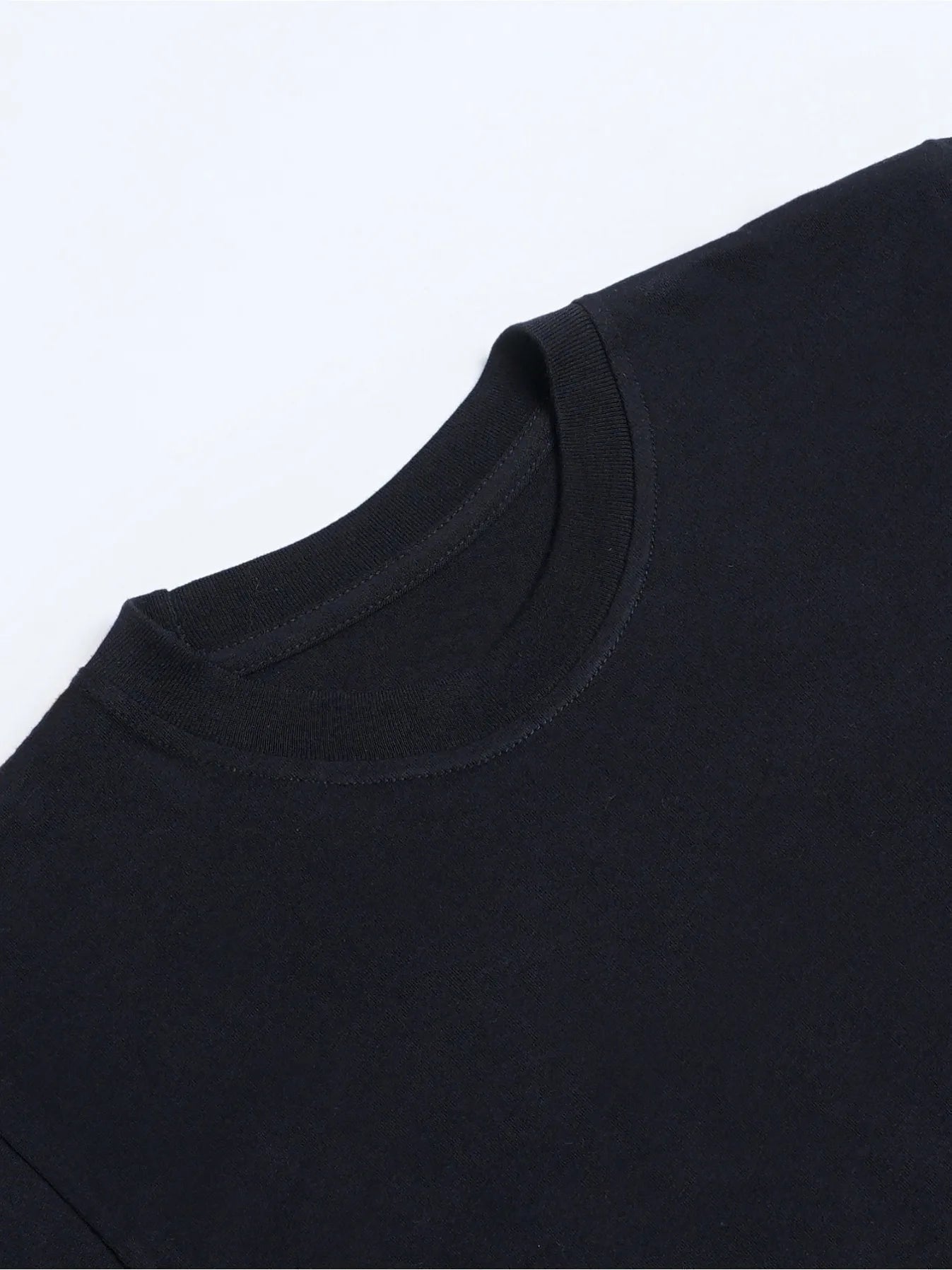 100% COTTON LOOSE CASUAL T-SHIRT