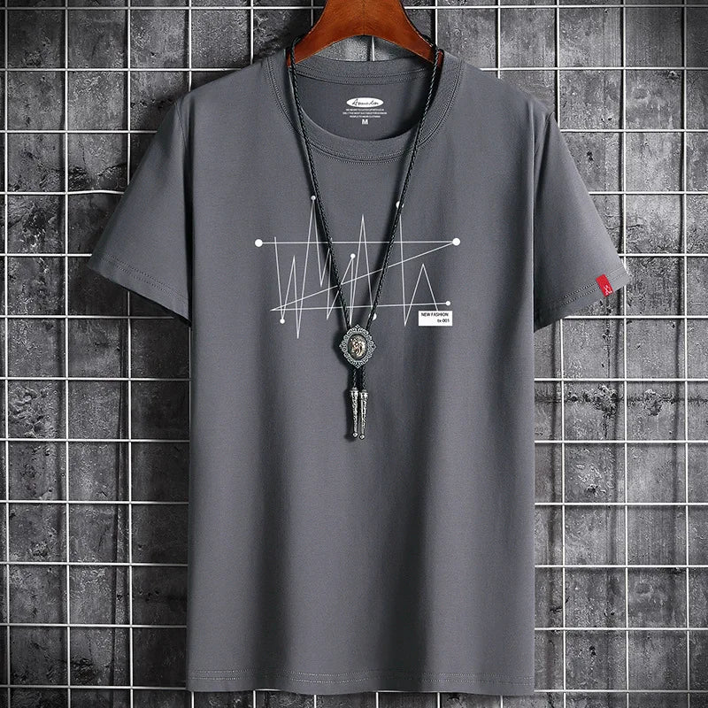 OVERSIZED 100% COTTON GOTH PRINT TEE