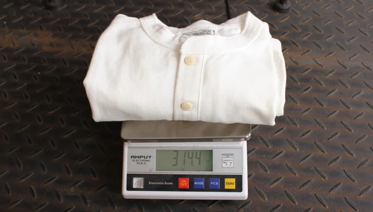 HEAVYWEIGHT LONG-SLEEVE HENLEY SHIRT