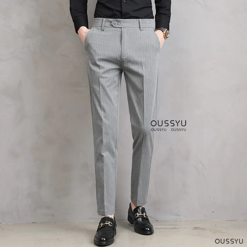 ENGLAND STRIPE SLIM FIT PANTS