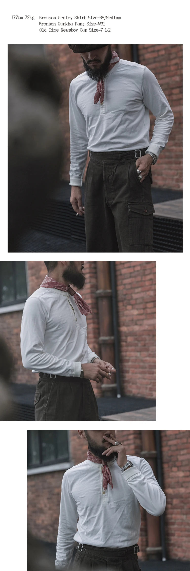 HEAVYWEIGHT LONG-SLEEVE HENLEY SHIRT