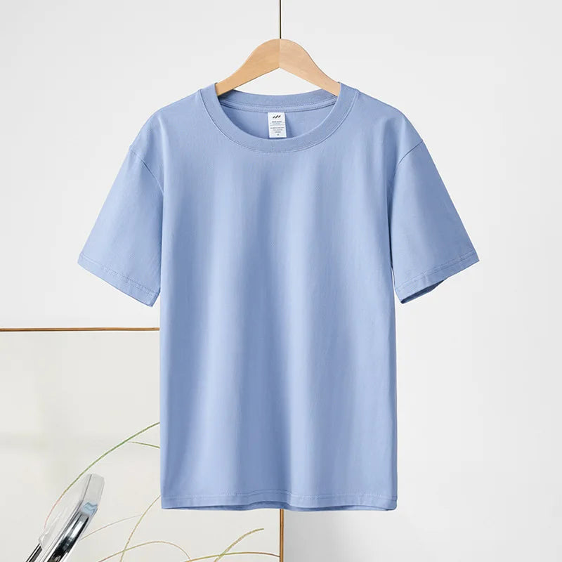 PURE COTTON LOOSE CASUAL T-SHIRT