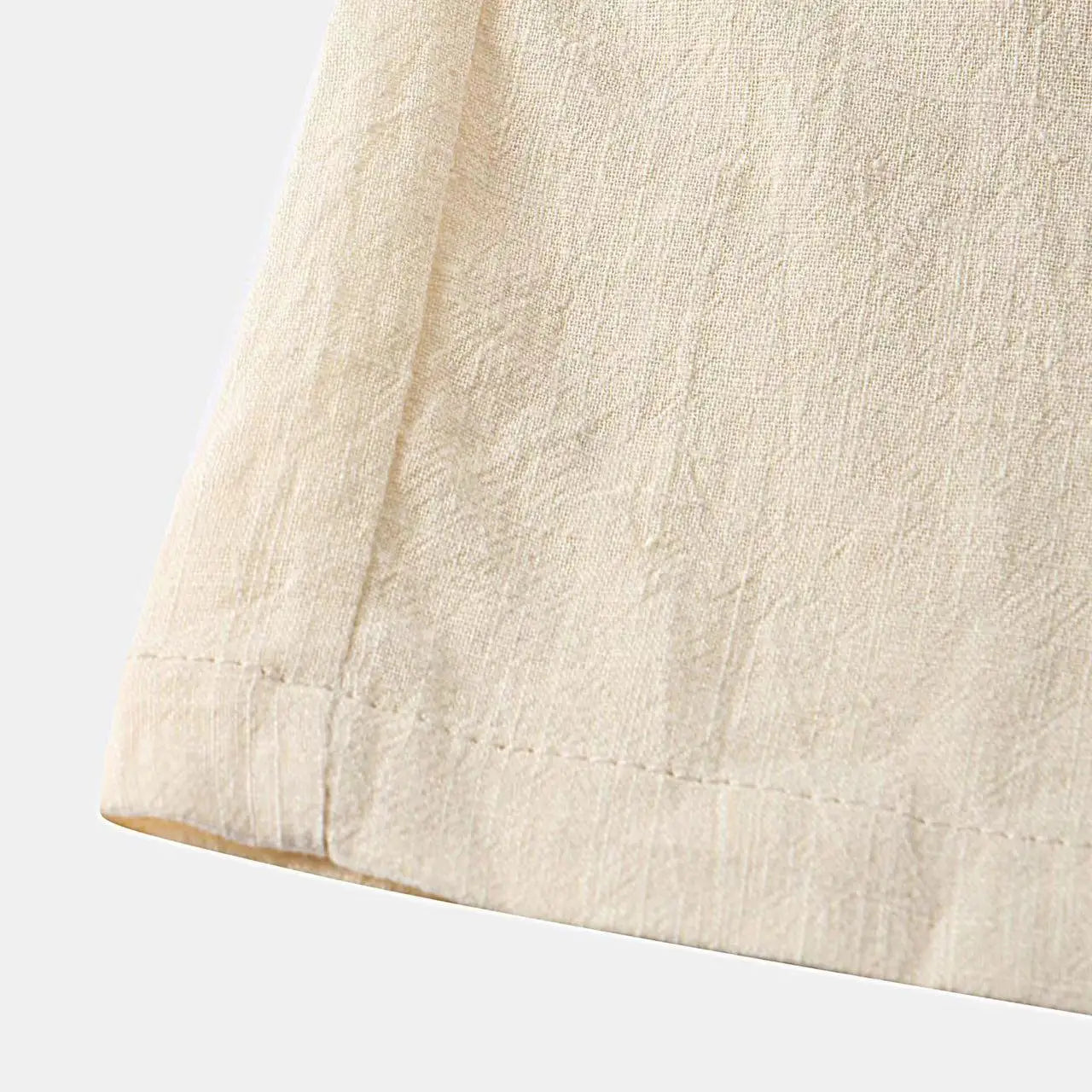 COTTON LINEN SHORT-SLEEVE SUMMER SET