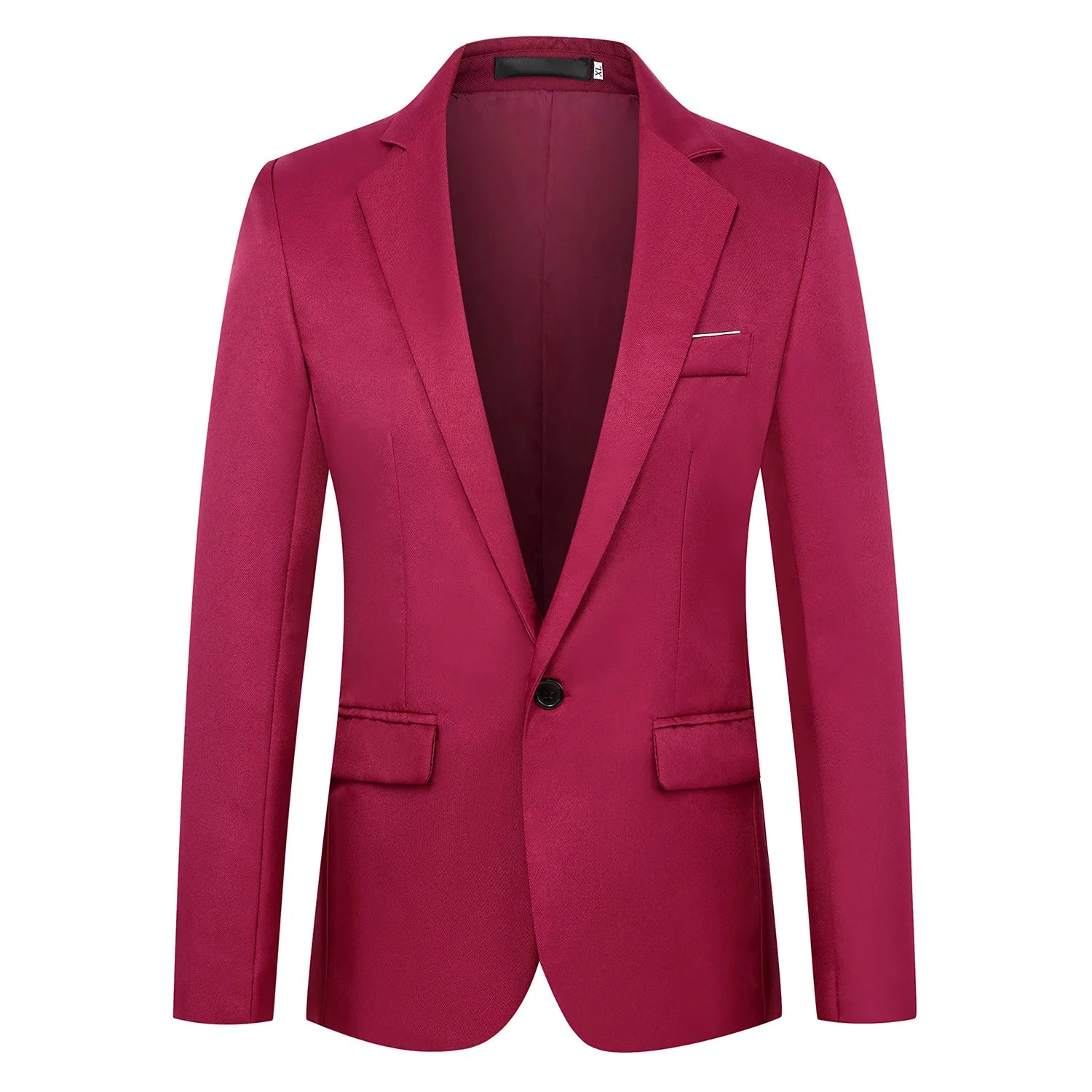 SLIM FIT ONE-BUTTON SUIT JACKET