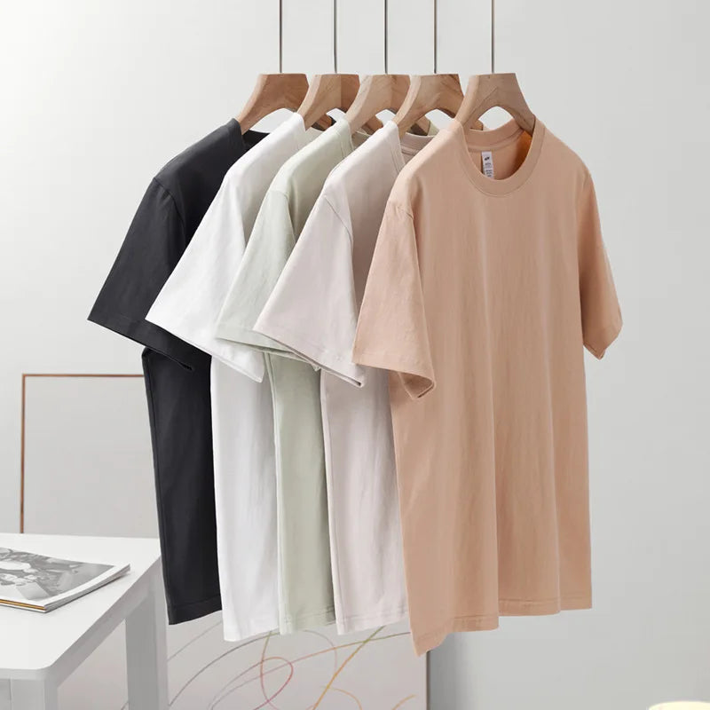 PURE COTTON LOOSE CASUAL T-SHIRT