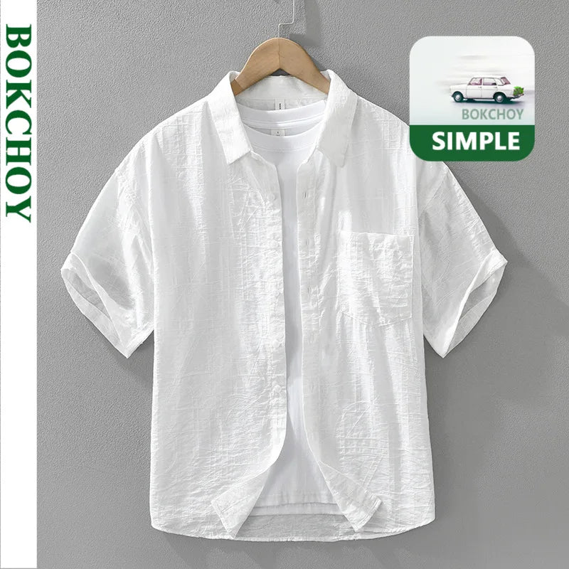 CLASSIC SOLID SHORT-SLEEVE SHIRT