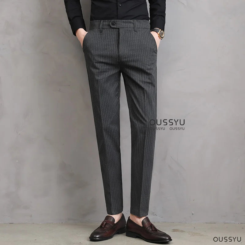 ENGLAND STRIPE SLIM FIT PANTS