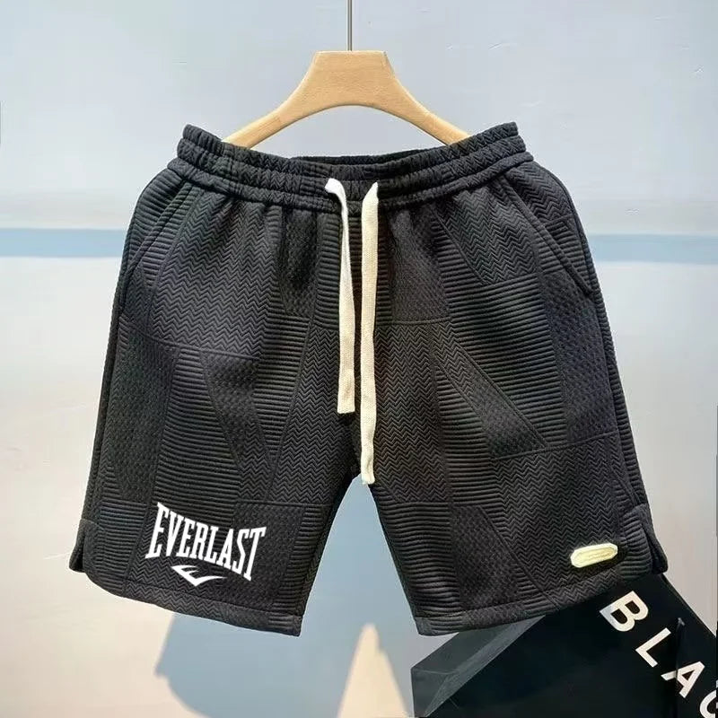 PRINTED BREATHABLE SPORTS SHORTS